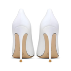 Mexidon Zapatillas de Tacón Alto Mujer | Punta Fina, Hebilla con Pedrería y Tacón de Aguja