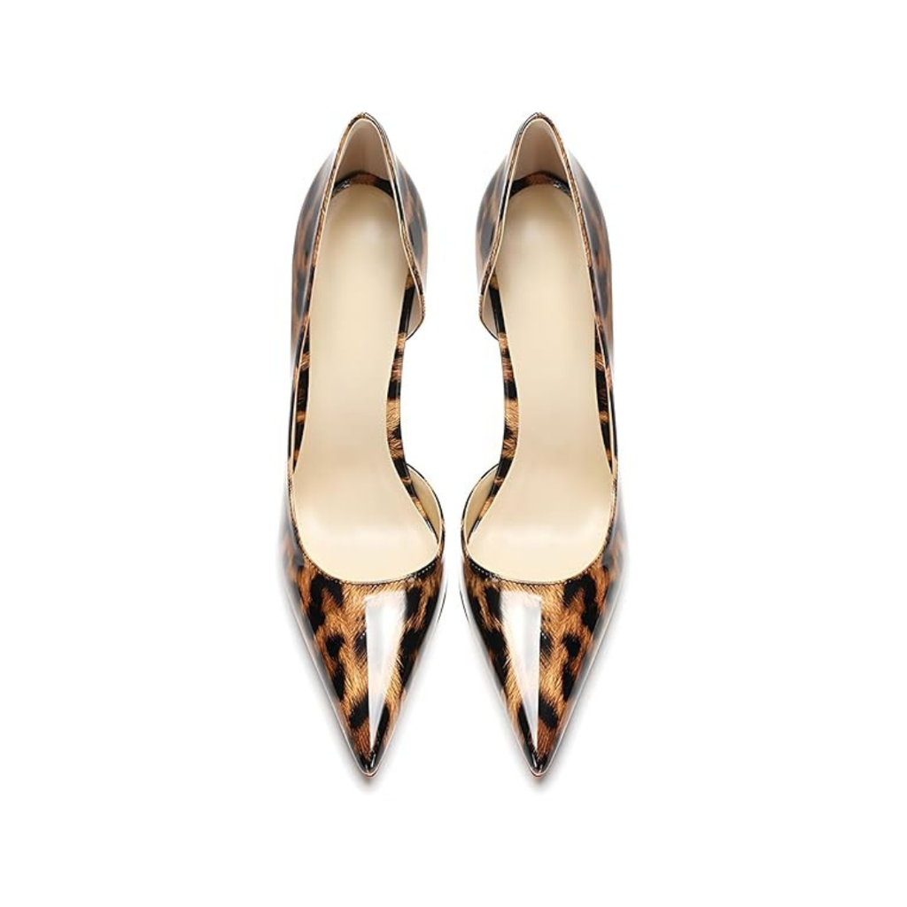 Mexidon Zapatillas de Tacón Alto Mujer | Punta Fina y Diseño Clásico