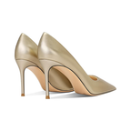 Mexidon Zapatillas de Tacón Alto Mujer | Punta Fina y Diseño Elegante Slip-On