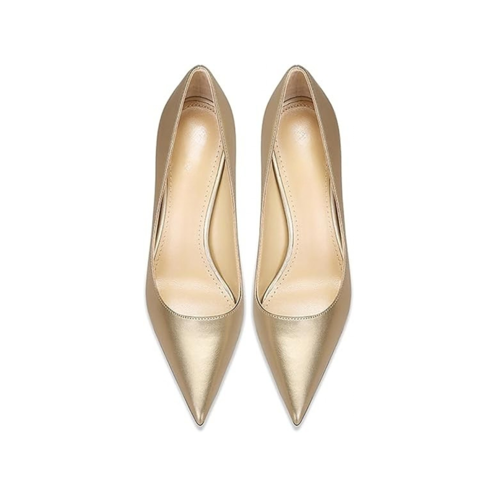 Mexidon Zapatillas de Tacón Alto Mujer | Punta Fina y Diseño Elegante Slip-On