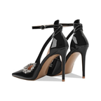 Mexidon Zapatillas de Tacón Alto Mujer | Punta Fina y Tacón de Aguja