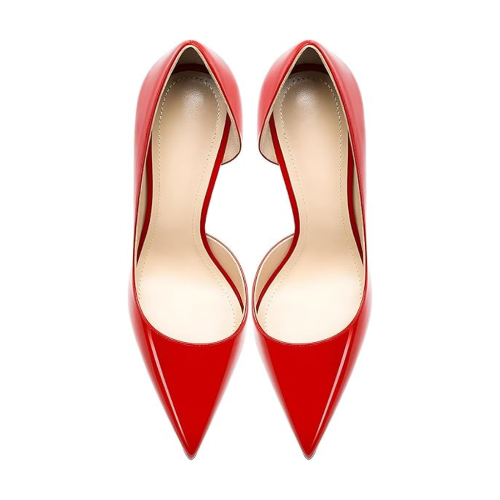 Mexidon Zapatillas de Tacón Alto Mujer | Punta Fina y Diseño Clásico