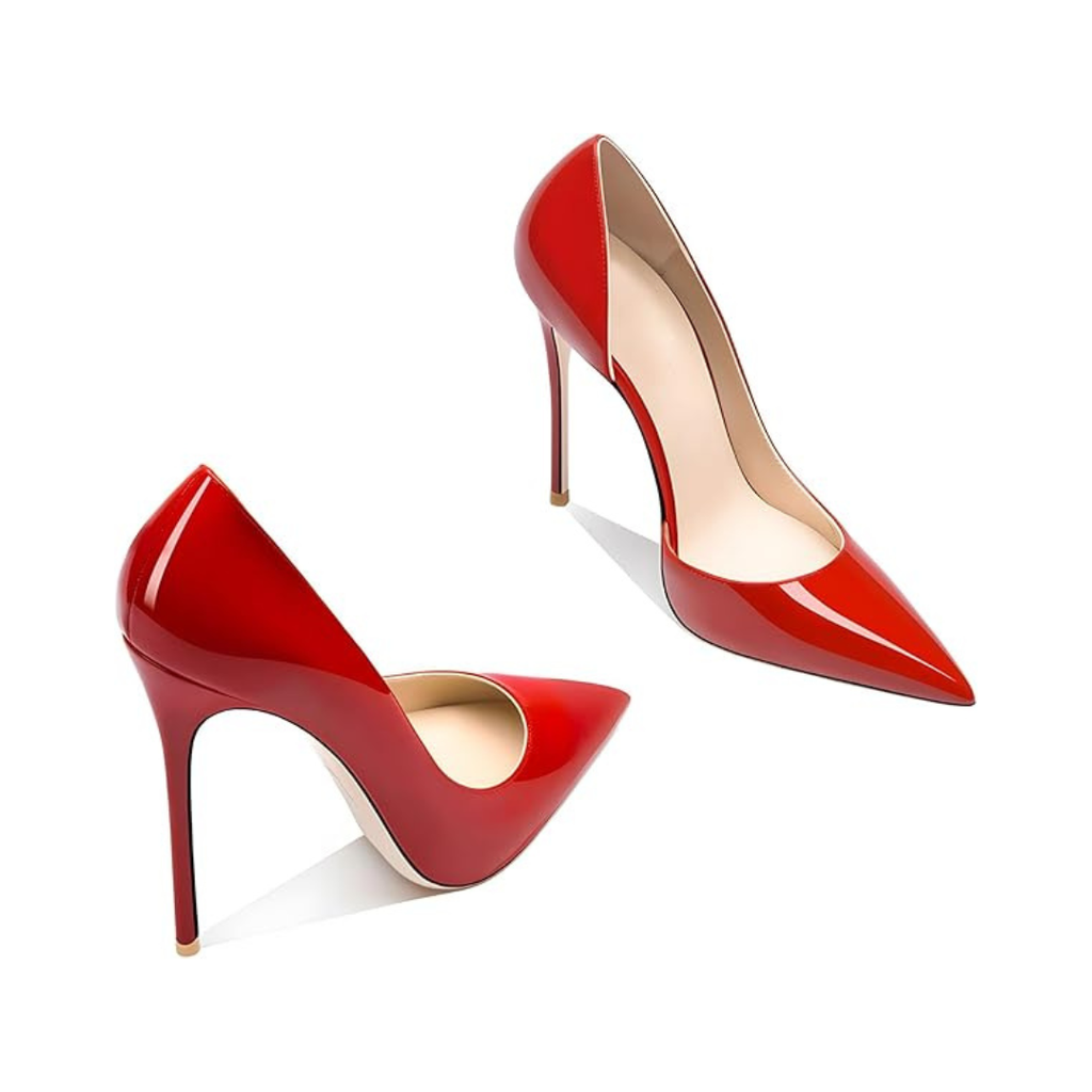 Mexidon Zapatillas de Tacón Alto Mujer | Punta Fina y Diseño Clásico