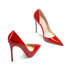 Mexidon Zapatillas de Tacón Alto Mujer | Punta Fina y Diseño Clásico