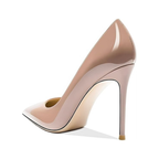 Mexidon Zapatillas de Tacón Alto Mujer | Punta Fina y Diseño Clásico