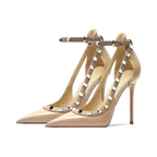 Mexidon Zapatillas de Tacón Alto Mujer | Punta Fina y Tacón de Aguja