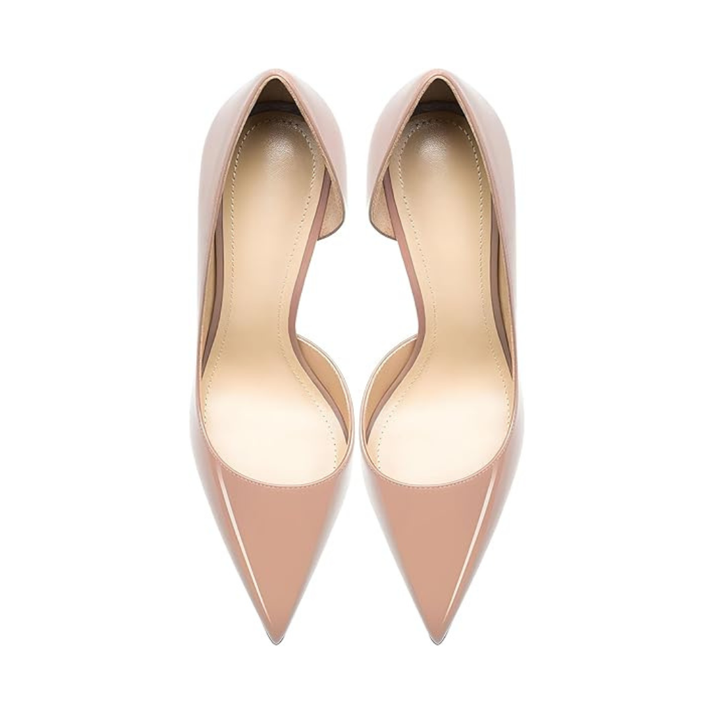 Mexidon Zapatillas de Tacón Alto Mujer | Punta Fina y Diseño Clásico