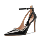 Mexidon Zapatillas de Tacón Alto Mujer | Punta Fina y Tacón de Aguja